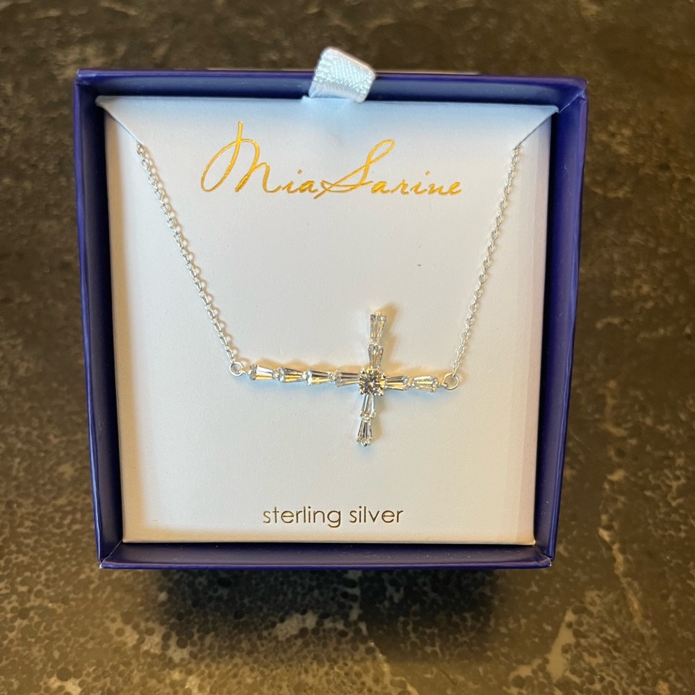 Mia Sarine Cross Necklace